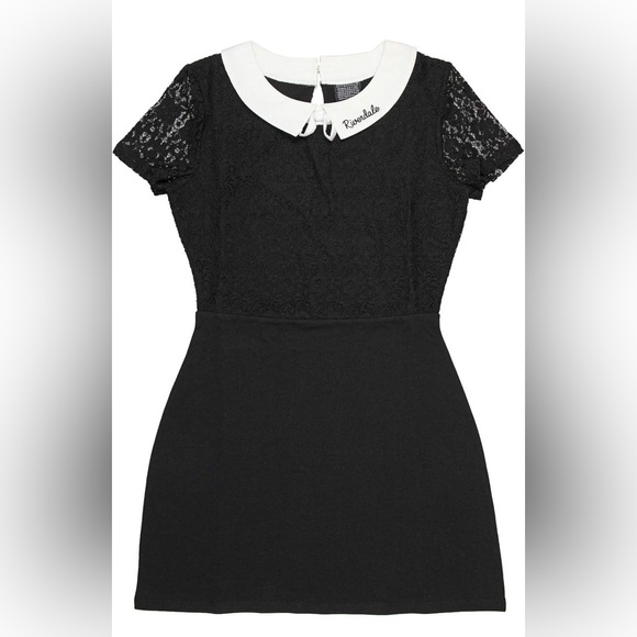 🚨New RIVERDALE Juniors' Veronica Character Costume Cosplay Lace Dress M/L - Picture 2 of 7